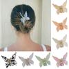 Французские ретро-заколки для волос в виде бабочек, аксессуары для волос, зажимы для волос, ацетатные зажимы для женщин, леди, девушки
