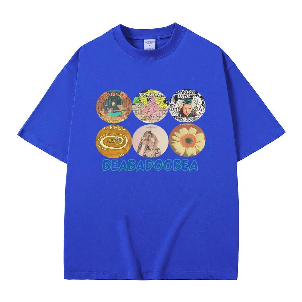 Beabadoobee Music Album Cover T-shirt Men Women Fashion Oversized Short Sleeve Tee Shirt Male Casual Vintage T Shirts Fans Gift