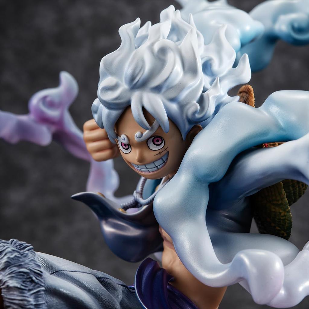 Megahouse One Piece Gear Five Monkey Luffy Pirate Portrait Collector Figure - - WA-Maximum - D.