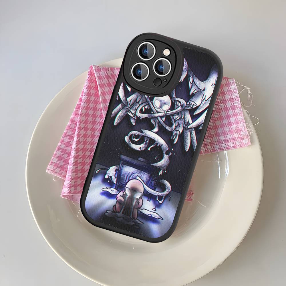 Игра The Binding Of I-Isaac Для IPhone 16 15 14 13 12 11 Pro Max Plus Ударопрочный Кожаный Мягкий Чехол для Телефона