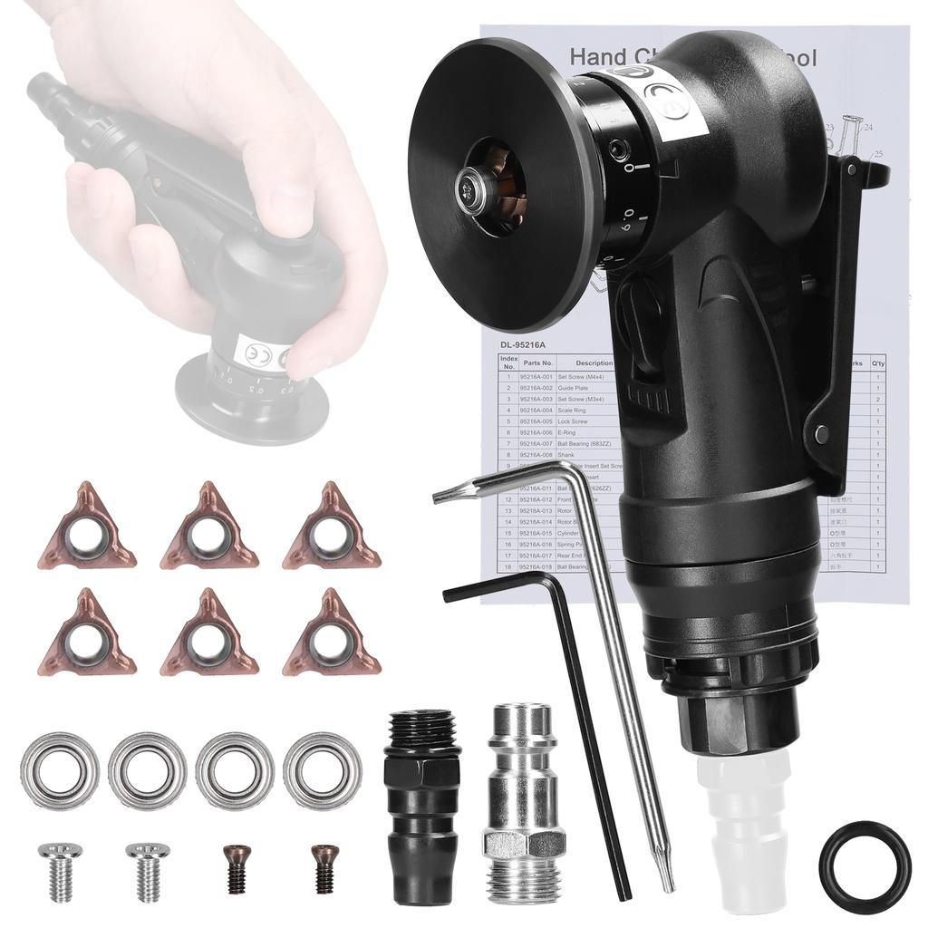 Pneumatic Chamfering Machine Carpenter Chamfering Tool Portable Handheld Grinder Metal Wood Acrylic