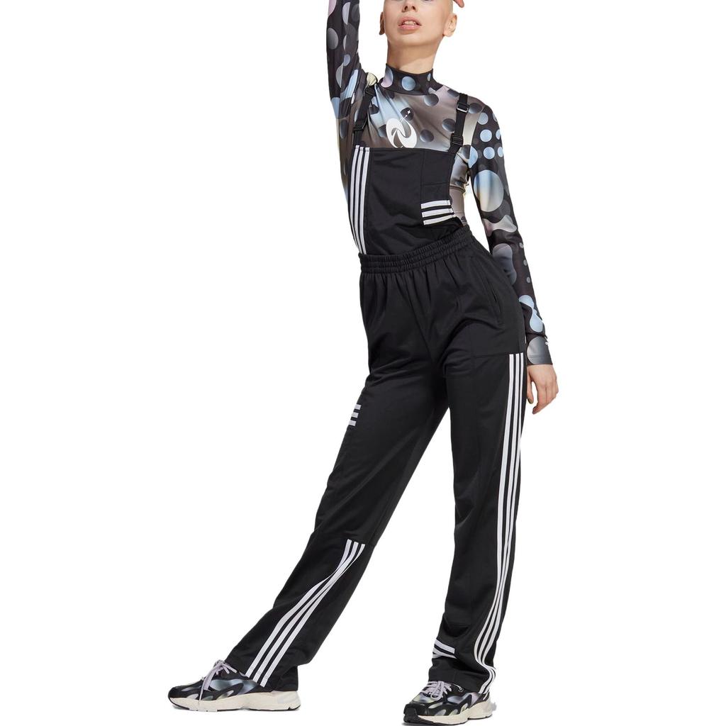 adidas Home Of Classics Dungaree Overall Black Women's IC2373
