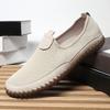 Men's shoes fly-woven mesh shoes spring and summer low-top elastic mesh cloth flat-soled handmade casual shoes single shoes