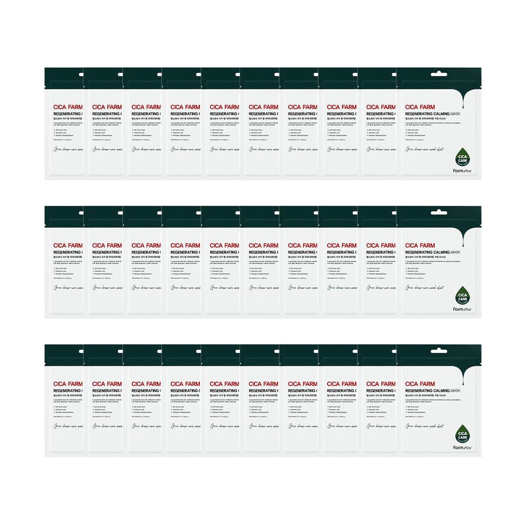 FARM STAY Cica Farm Регенерирующая успокаивающая маска 25 мл (3 варианта)