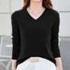 NaVaVa Women Simple Daily V Neck Long sleeVe T shirT nT2883