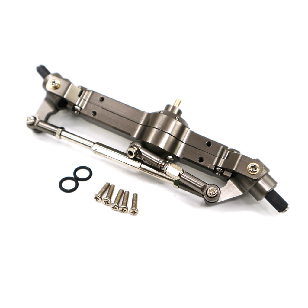 1/12 Aluminum Alloy Better Stability Front Axle For MN D90 MN-99 MN-91 FJ-45 RC Car Part RC Car Accessories Replacement Parts