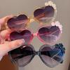 Girls Boys Cute Cartoon Flower Sunglasses Outdoor Sun Protection Children Lovely Vintage Glasses Protection Classic Kids Eyewear