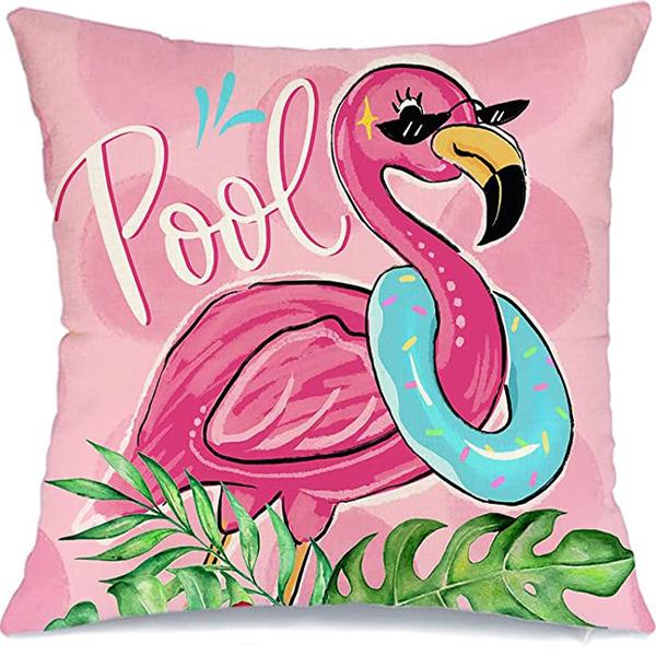 Summer Hot Style Ocean Style Pillow Beach Shell Pattern Blue Pillow Case Home Sofa Pillow Case Cushion Cover