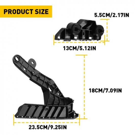 Bumper Bracket For 2013-2015 Nissan Altima Set Of 2 Front Left & Right Side
