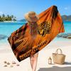 Hull FC Customized Name Text Beach Towel, Soft Absorbent Towel Beach Pool Travel Personal Gift