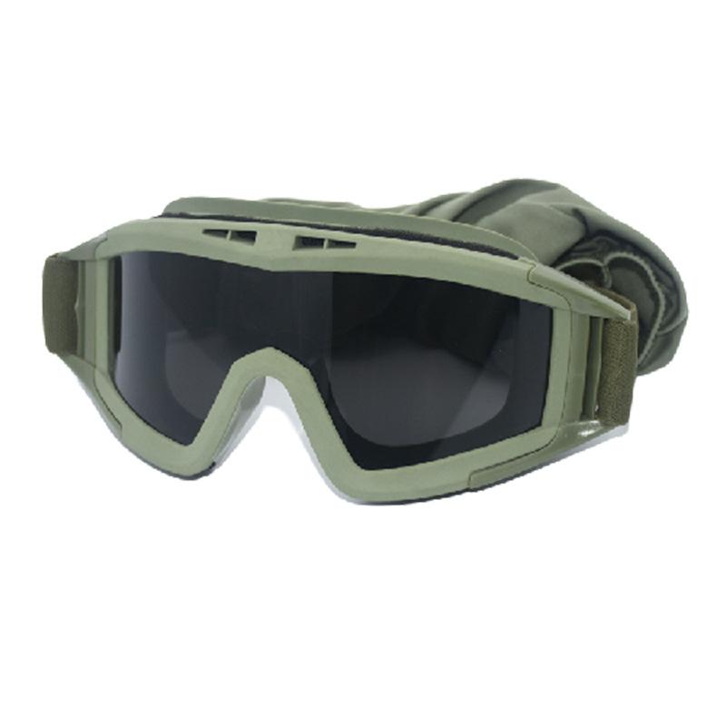Military fan tactical goggles and sunglasses direct supply eyewear set, explosion-proof, for outdoor sports and cycling, UV protection
