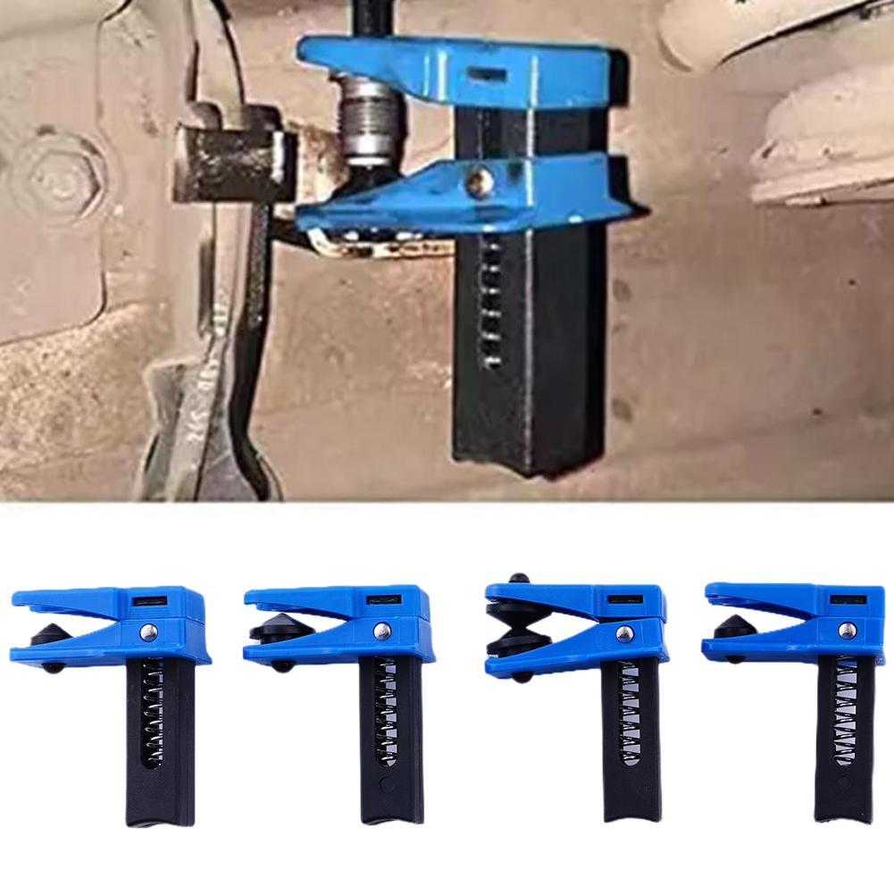 4Pcs Brake Tubing Clamp Oil Pipe Plug Hose Line Block Off Cap Set for Auto Motorcycle Repair Maintenance Tools