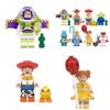 Disney Toy Story Buzz Lightyear Woody Mini Building Blocks Set Educational Kids Toys