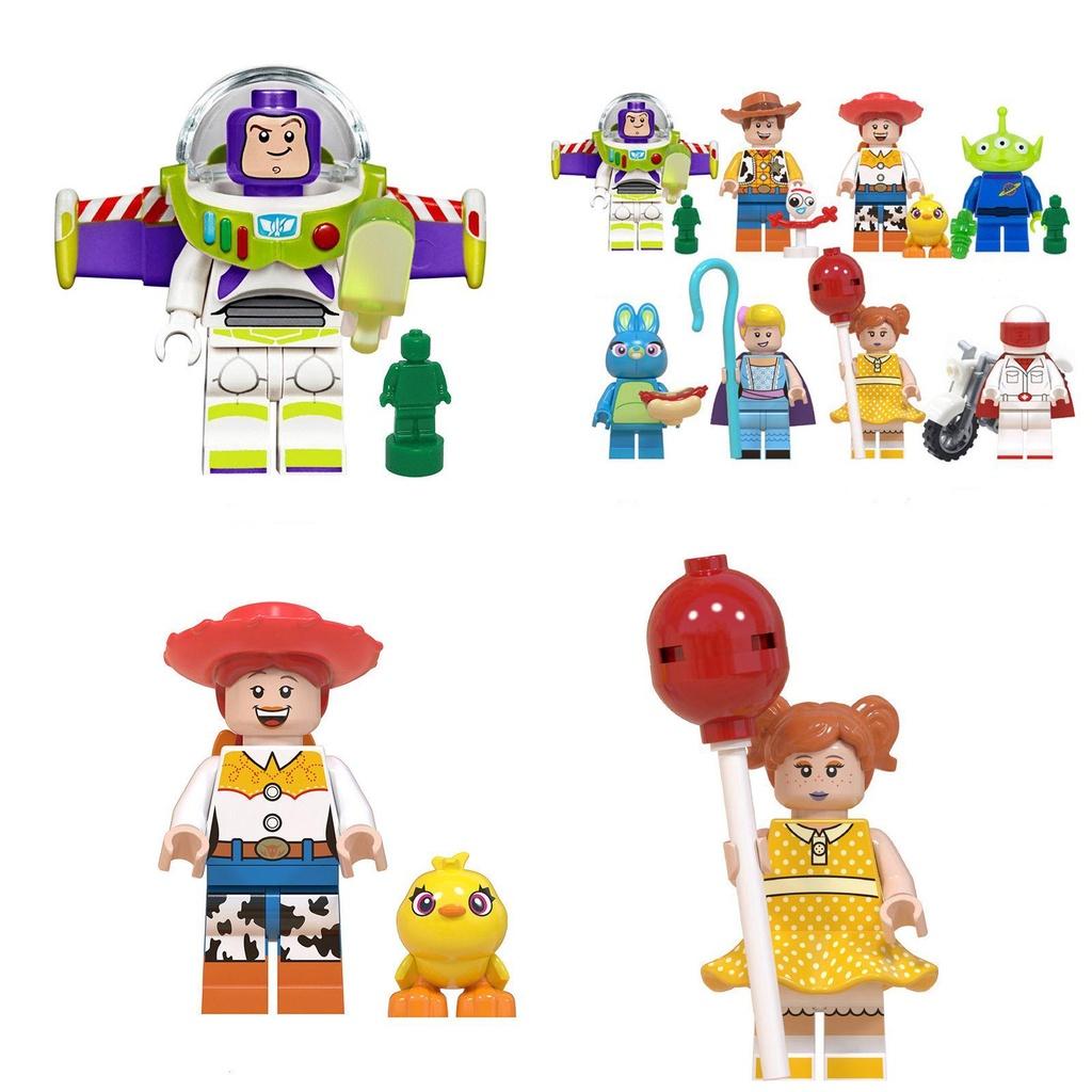 Disney Toy Story Buzz Lightyear Woody Mini Building Blocks Set Educational Kids Toys