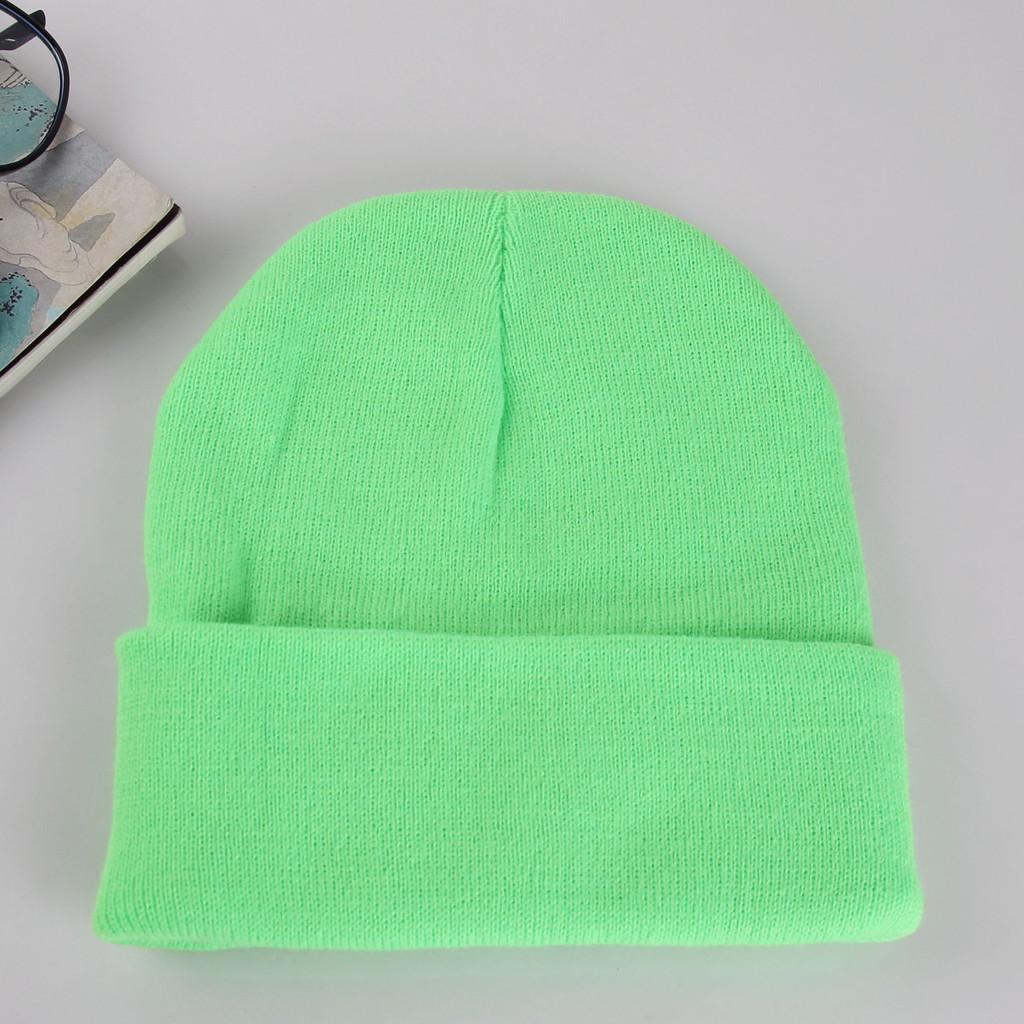 Knit Hat For Adults Winter Warmth Windproof Acrylic Cap For Casual Use