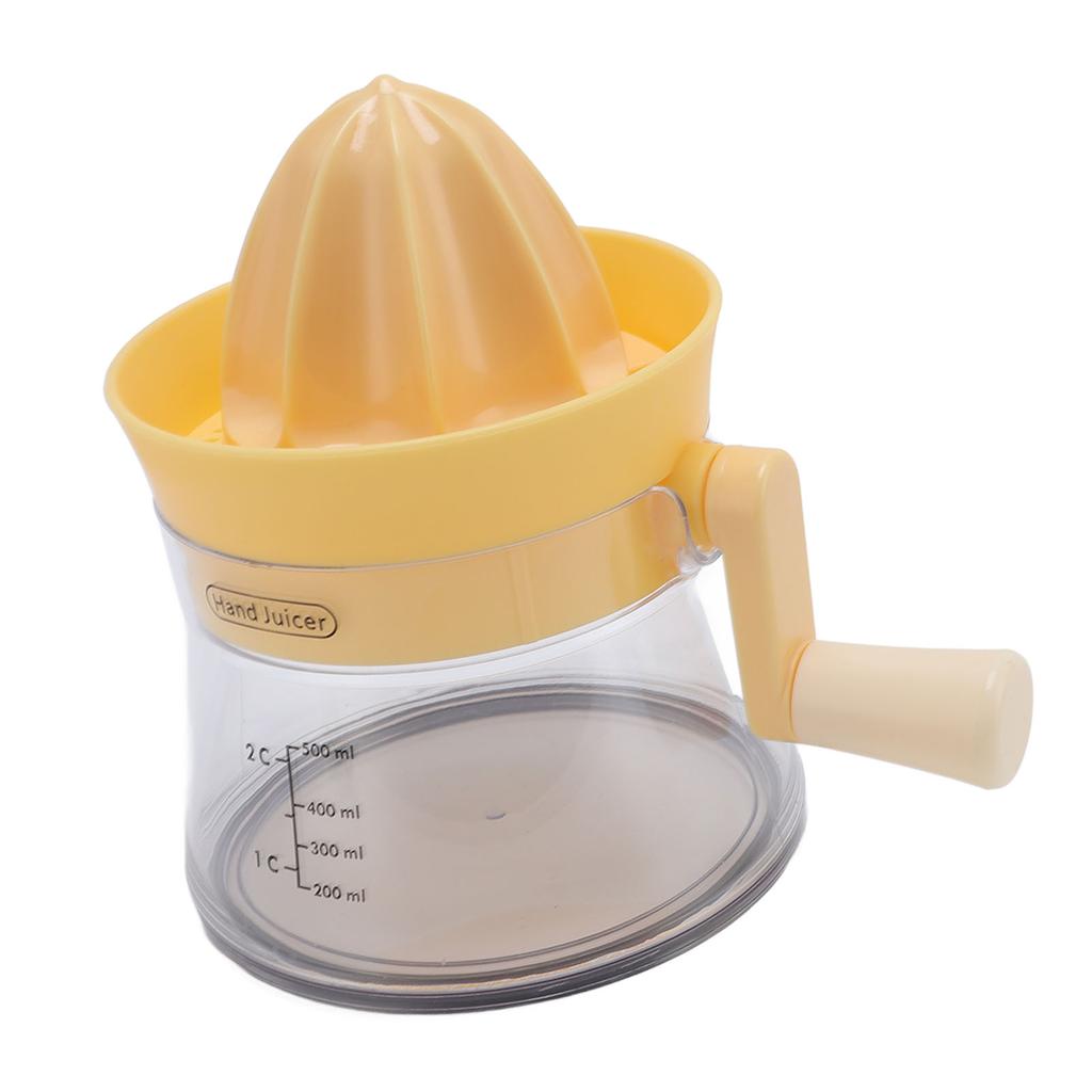 Соковыжималка для цитрусовых с ручным приводом 500 мл Многофункциональная ручная соковыжималка для лимона и лайма со шкалой для