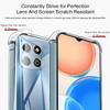 Оригинальный чехол-бампер Airbag для Honor X8 A B C X8A X8B X8C 4G 5G Прозрачный Ударопрочный Мягкий Силикон Защита Линзы Задняя Крышка