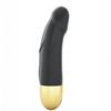 Marc Dorcel Elegance 2.0 Premium Vibrating Pleasure Dildo - S Black & Gold