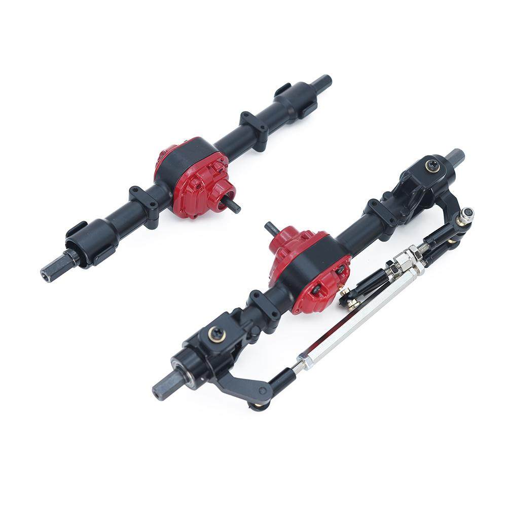 MN Metal Front & Rear Axle for 1/12 RC Car MN82 MN78 MN99s D90 Upgrade Part High Strength Heavy Duty Load Capacity Easy Install