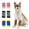 4pcs/set Warm Dog Leg Sleeves Elastic Dog Leg Socks Pet Accessories Pet Knee Pads  for Four Seasons