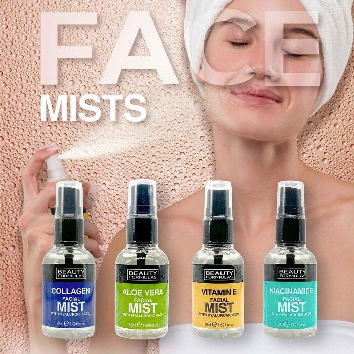 Beauty Formulas Мист для лица с ниацинамидом и гиалуроновой кислотой