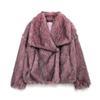 Kaslead New Arrival Women's Clothing Fashion Style Artificial Fur