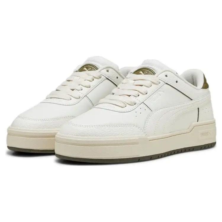 Puma Унисекс CA Pro Sport Теплый Белый Альпийский Снег Темно-Оливковый 393282-02