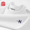MINISO Мужская вафельная футболка с коротким рукавом