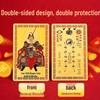 Year of the Horse Gold Card: Attract Wealth with Wen Zhe, The Great General - New Year Zodiac God of Wealth
