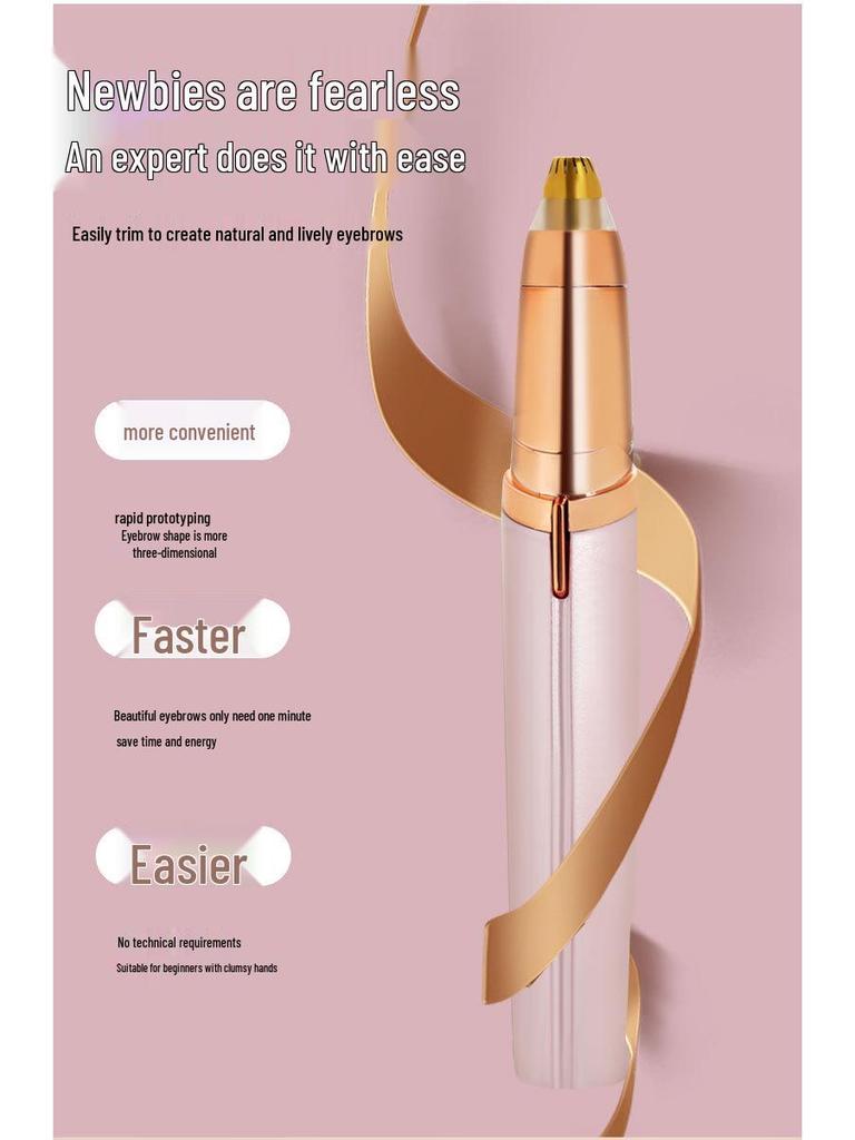 Rechargeable Electric Eyebrow Trimmer for Men & Women - 2022 Model