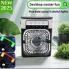 Новый 3 в 1 вентилятор кондиционер бытовой небольшой охладитель воздуха светодиодный ночник портативный увлажнитель воздуха вентилятор для регулировки воздуха офисный домашний вентилятор