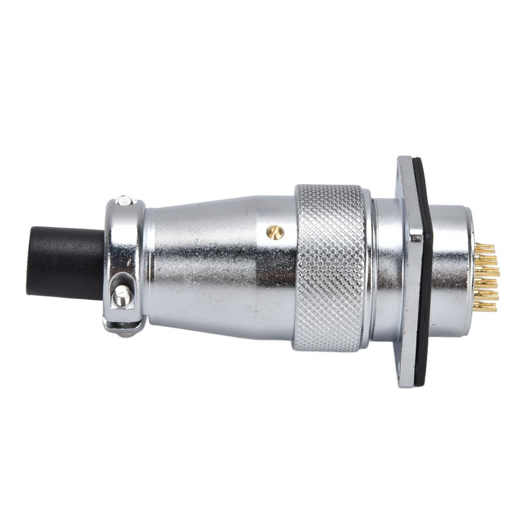 500 В WS24 Авиационный штекерный разъем Водонепроницаемый силовой разъем для авиационной штепсельной розетки