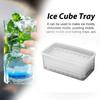 Лоток для льда с крышкой. Лоток для льда. Поворотный дизайн. Форма для льда. Легко очищаемый многоразовый льдогенератор для морозильной камеры.