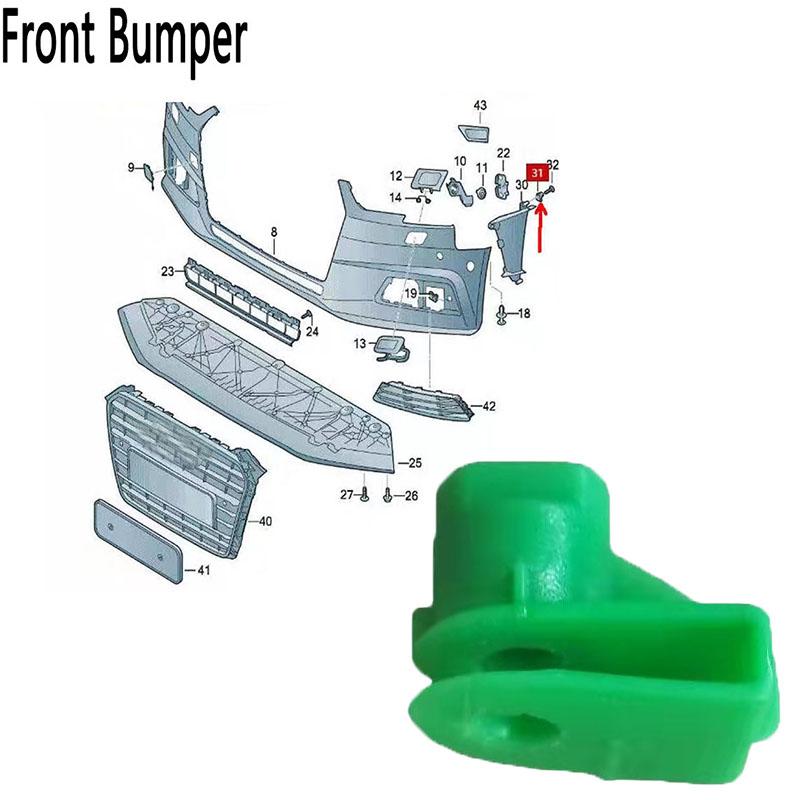 Зажимы для крепления накладки переднего бампера для Vauxhall Astra Zafira