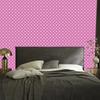 Purple and powder pink dots wallpaper, soft shapes 50x1000