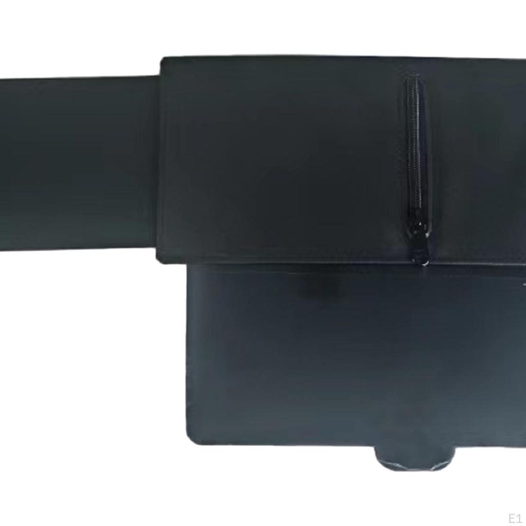 Car Sun Visor Extender Anti Glare Shade Protection Black Elastic Strap Accessory Adjustable for