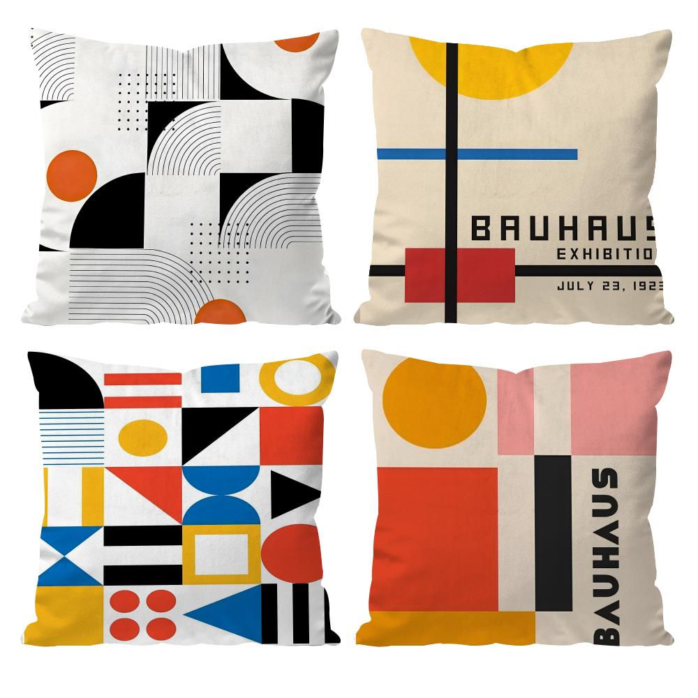 B-Bauhaus Designs Знаменитый Чехол для Подушки с Принтом для Гостиной, Дивана и Декора Спальни