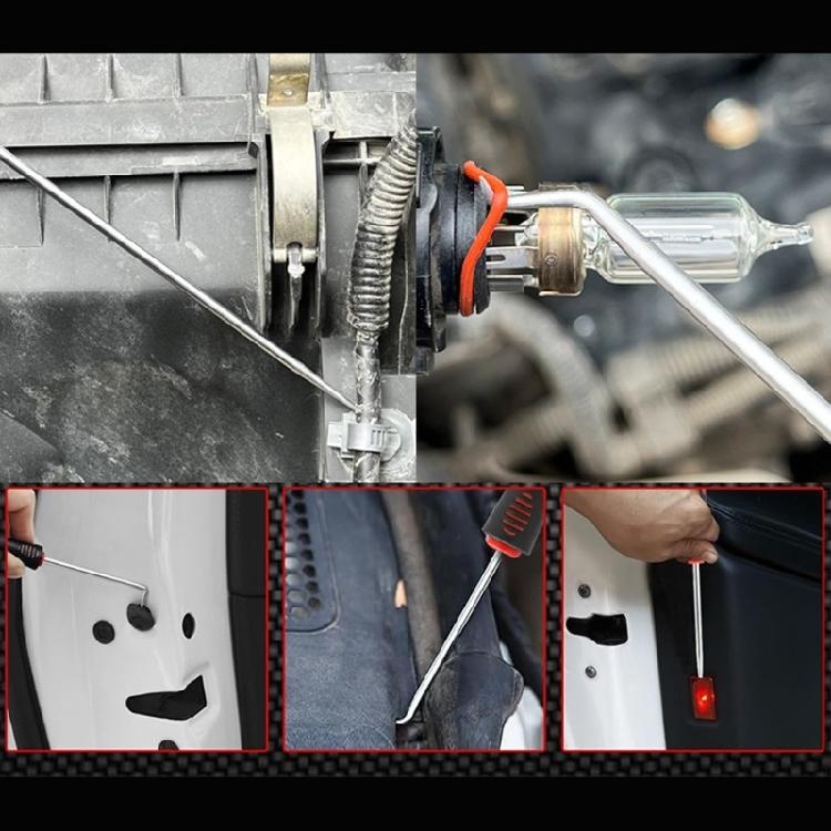 Heavy Duty Automotive Oil Seal Hook Removal Set With Nonslip Handles & Compact Case For Professional Repair Technicians