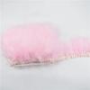 2Meters Colorful Fluffy Marabou Feathers Tassel Fringe Trim Turkey Feather Ribbon Clothes Cuffs Shawl Sewing Flecos Decoration