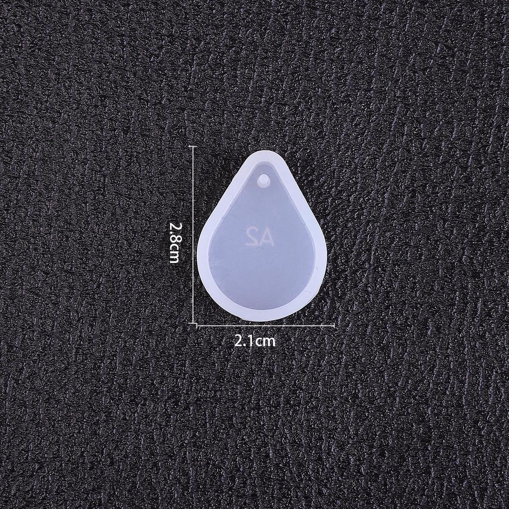 1 шт., капля воды, эпоксидная силиконовая форма, кристалл и бриллиант, браслет, кулон, ювелирное изделие, форма для купола, смола, литейная форма, ремесло