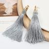 Женские серьги-капли в этническом стиле в винтажном стиле в стиле бохо, висячие серьги-кольца с кисточками