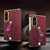 Для Samsung Galaxy Z Fold 8 Ultra 6 7 Кожаный Чехол-браслет на запястье Полное Покрытие Двухосевая Защита Шарнира Чехол-браслет Fundas