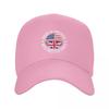 Made In America With British Parts Baseball Cap Military Cap Unisex Unisex hat Snap Back Hat Golf Unisex Womens