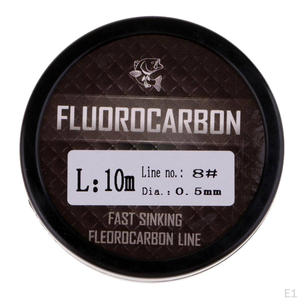 10 м прозрачная рыбалка - 0,5 мм