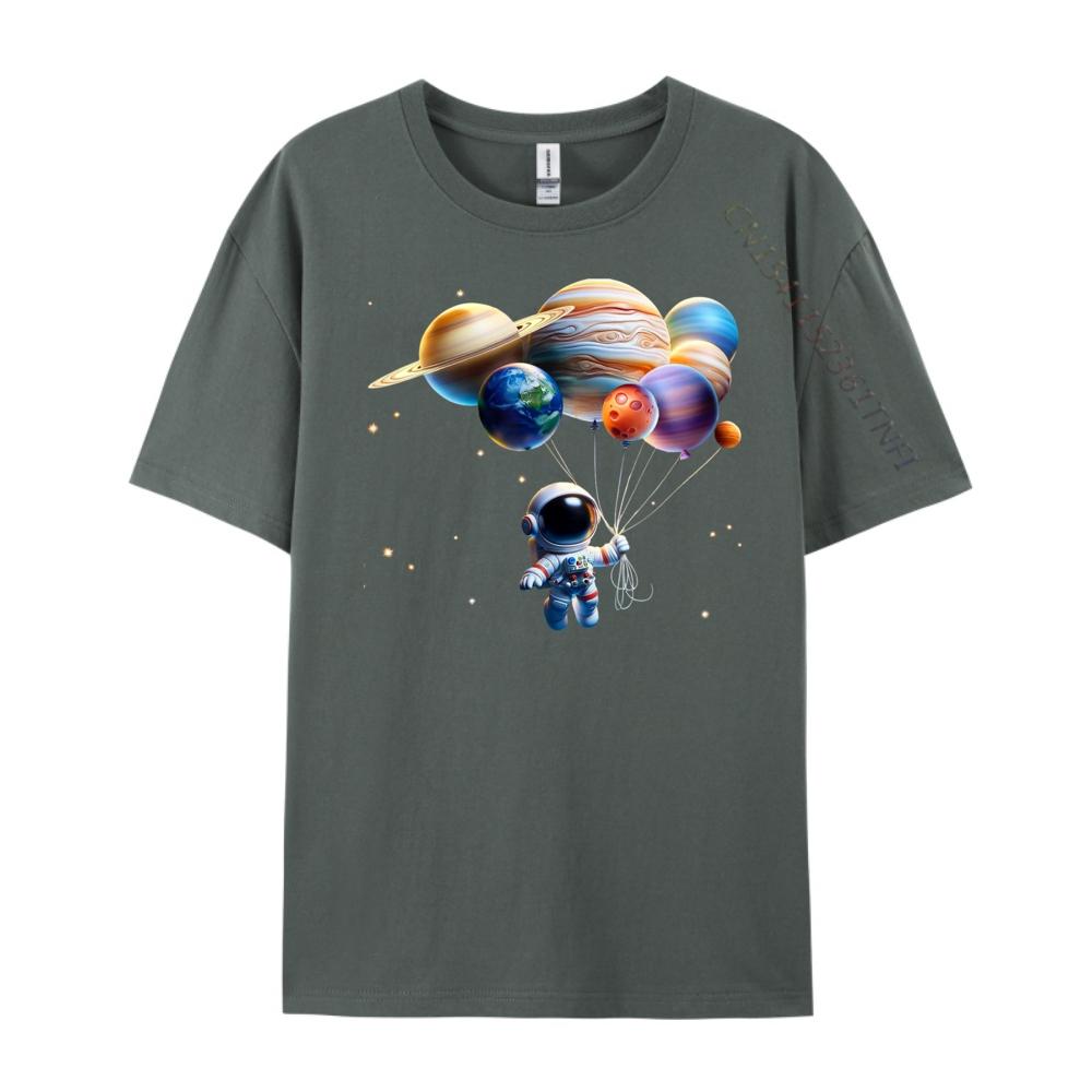 Funny Astronaut Planets gift Men Women kids astronomy space Free Shippping Clothes Durable and Wear-resistant Band Tshirts