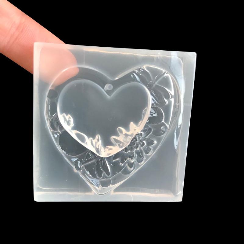 Форма для торта кристалл эпоксидная уф-клей имитация нефрита гирлянда с отверстием кулон аксессуары ручной работы плесень