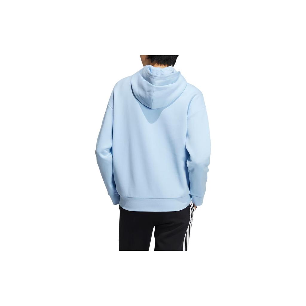 adidas Нео утолщенная спортивная толстовка с капюшоном женская, синяя HE4492