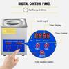 Ultrasonic Cleaner 1.3L Ultrasonic Cleaning Device with Heater Timer 60W