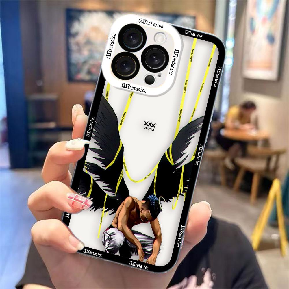Чехол для телефона Rapper 17 X-XXXTentacion Прозрачный для Realme 15 5 6 7 7I 8 8I 9 9I 10 11 12 NOTE 70 C75 C71 C67 C65 C55 C53 C35 C33 Чехол