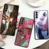 Чехол для Samsung Galaxy S22 Ultra S20 FE S21 Plus S10 Lite S10e S9 S8 S7, силиконовый чехол для телефона, мягкий чехол с бензопилой, человек Makima Sac